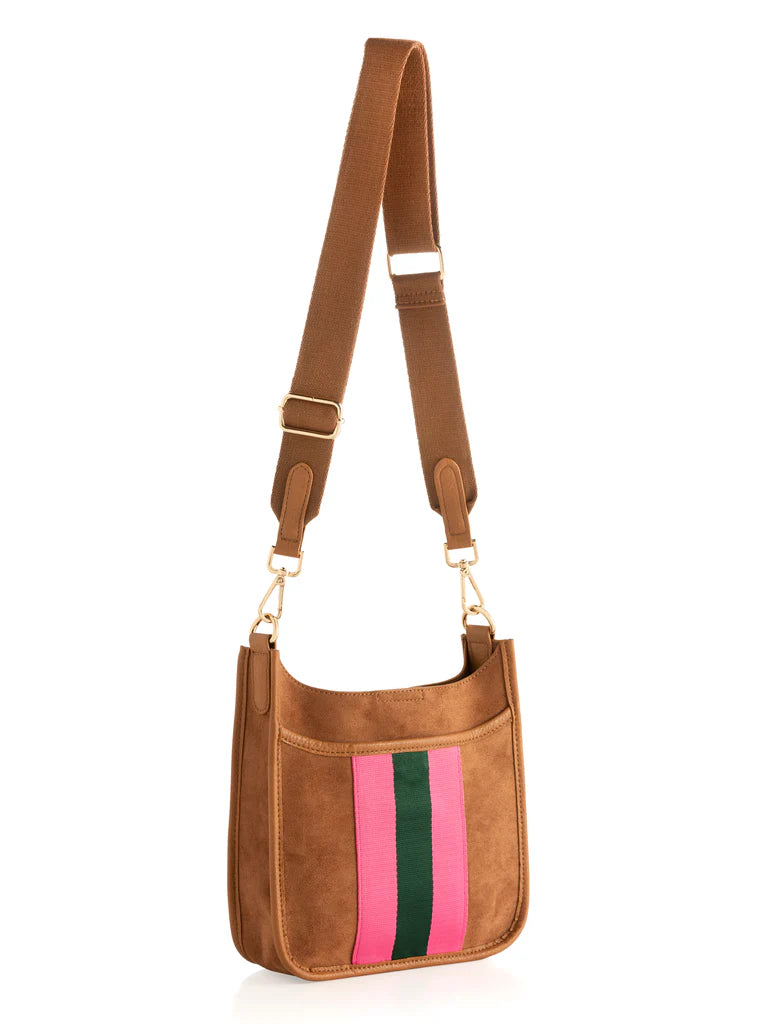 Shiraleah Blakely Mini Cross-body in Walnut