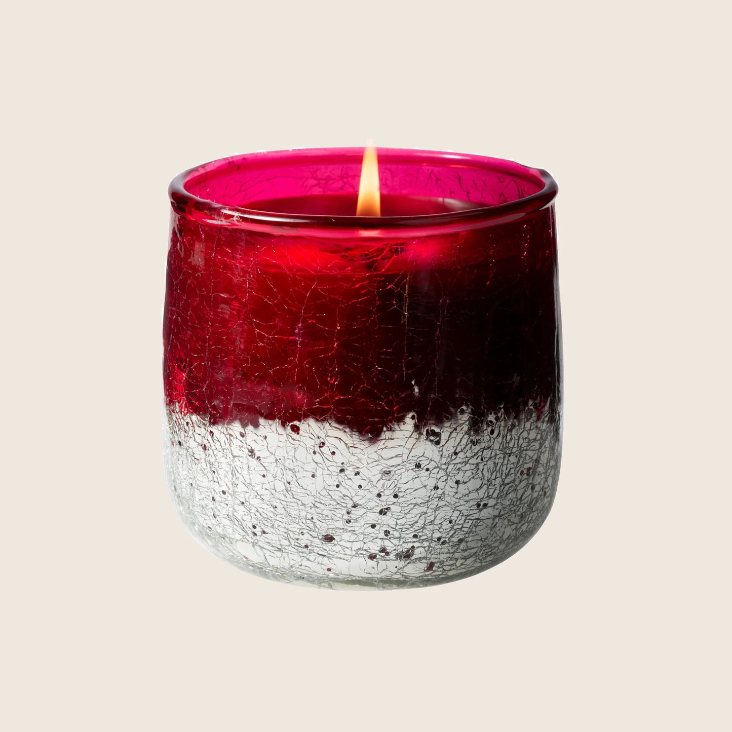 AROMATIQUE The Smell of Christmas Holiday Metallic Ombre Candle