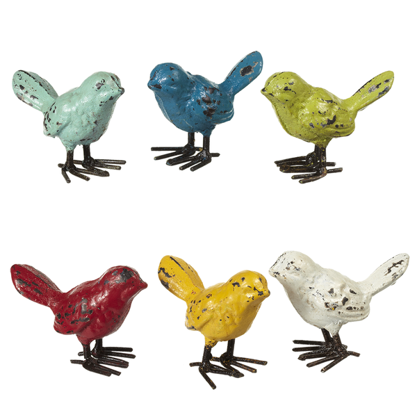 Ganz Mini Colorful Iron Birds