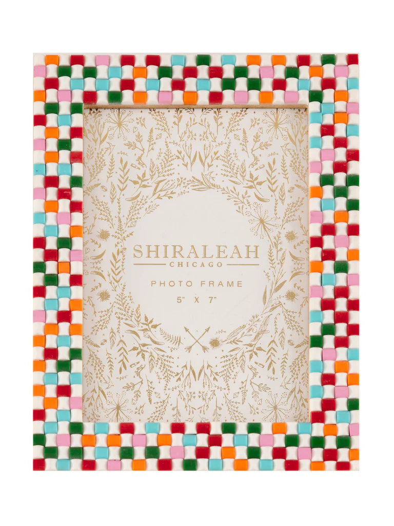 Shiraleah Viva 5 x 7 Mosaic Picture Frame