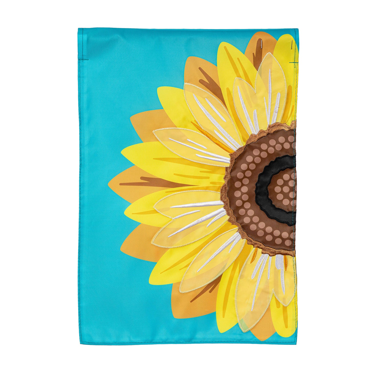 Evergreen Sunflower Garden Flag
