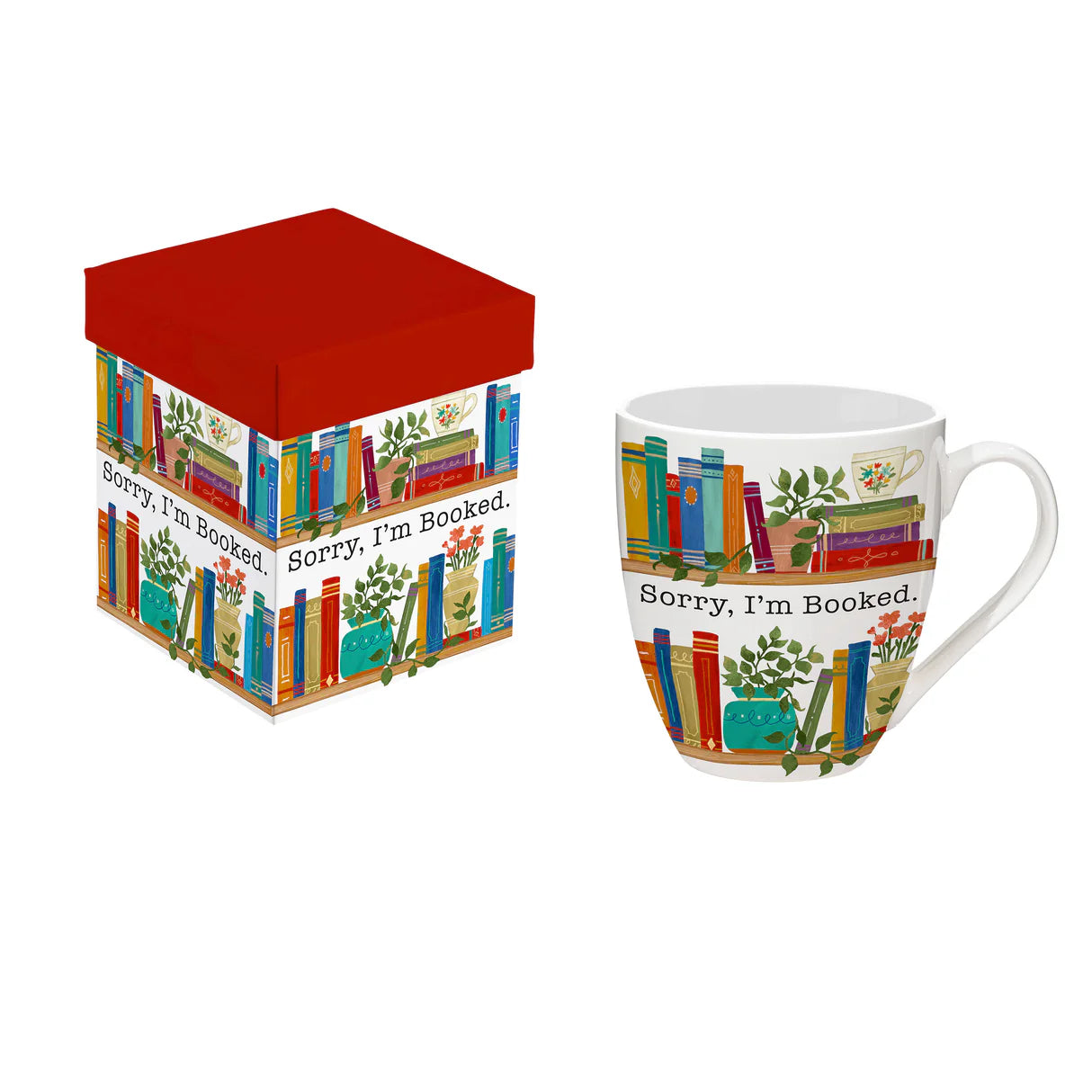 Evergreen Sorry, I'm Booked Mug