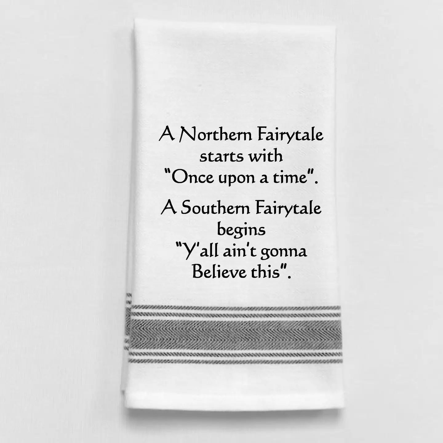 Wild Hare Designs A Northern Fairytale Tea Towel