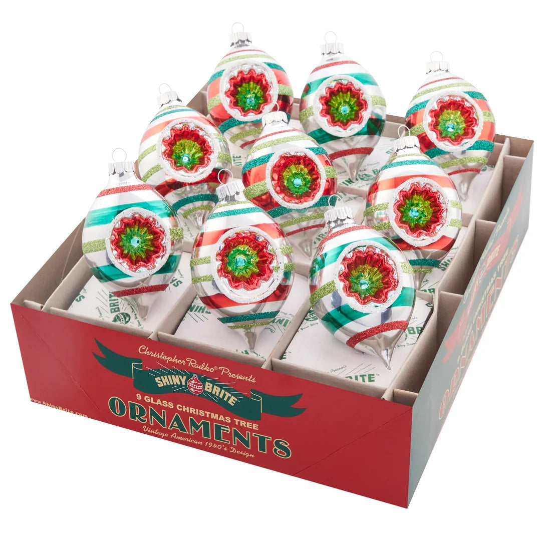 Christopher Radko Holiday Splendor 9 Count 2.5" Tulips