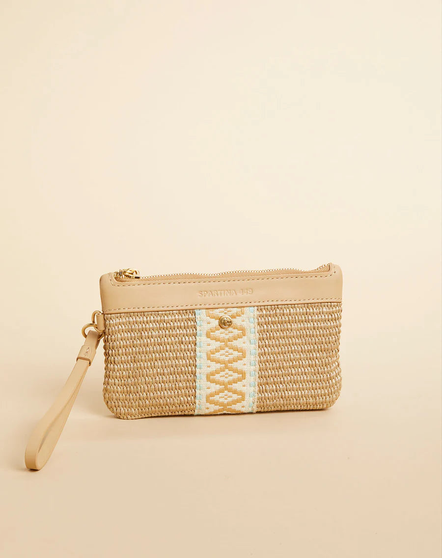 Spartina 449 Straw Charlie Wristlet Blue Haze