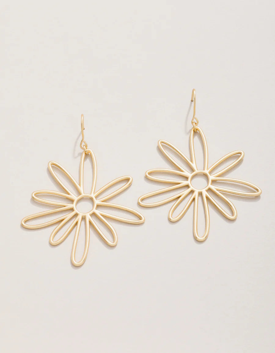 Spartina 449 Happy Daisy Earrings Gold