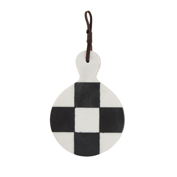Mud Pie Black and White Mini Serving Boards