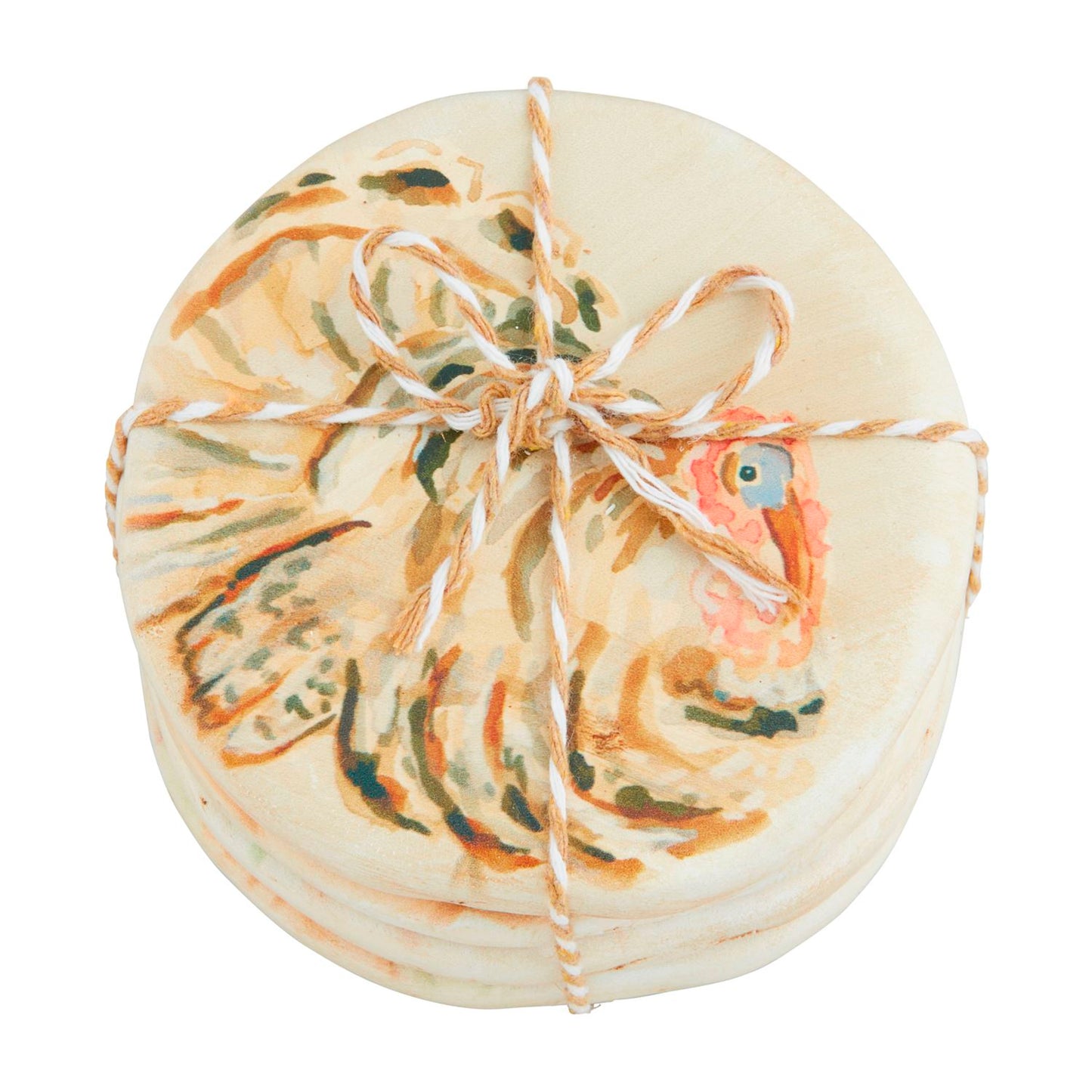 Mud Pie Gather Resin Coasters