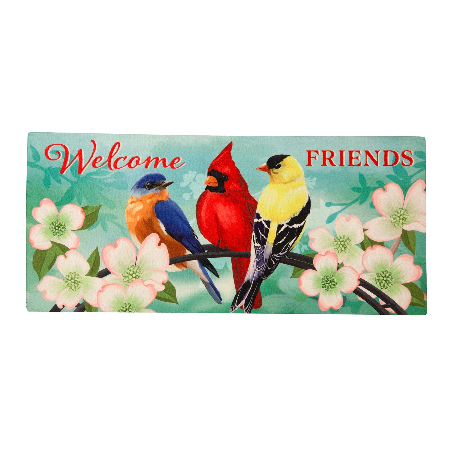 Evergreen Welcome Friends Sassafras Switch Mat
