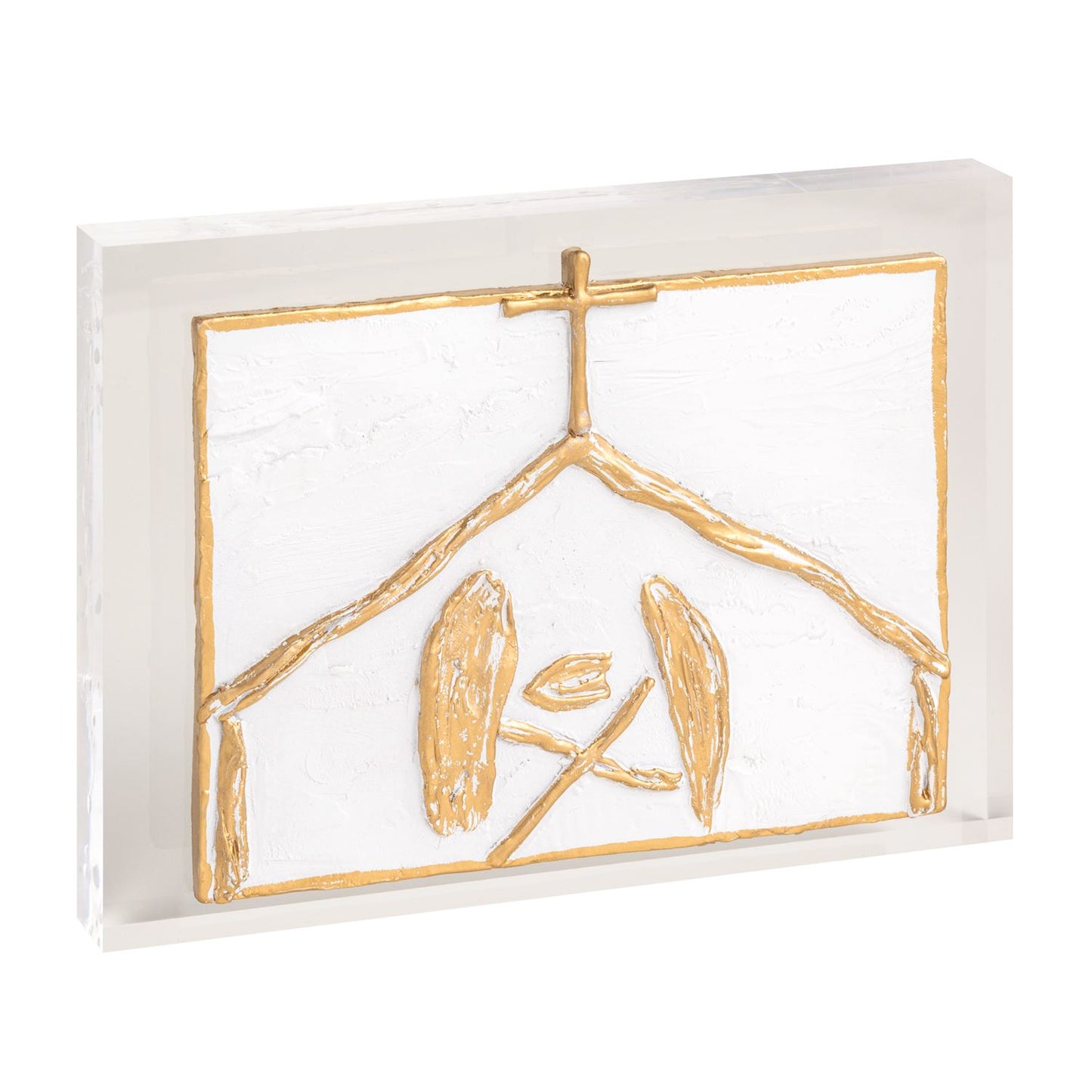 Mud Pie Nativity Acrylic Plaque