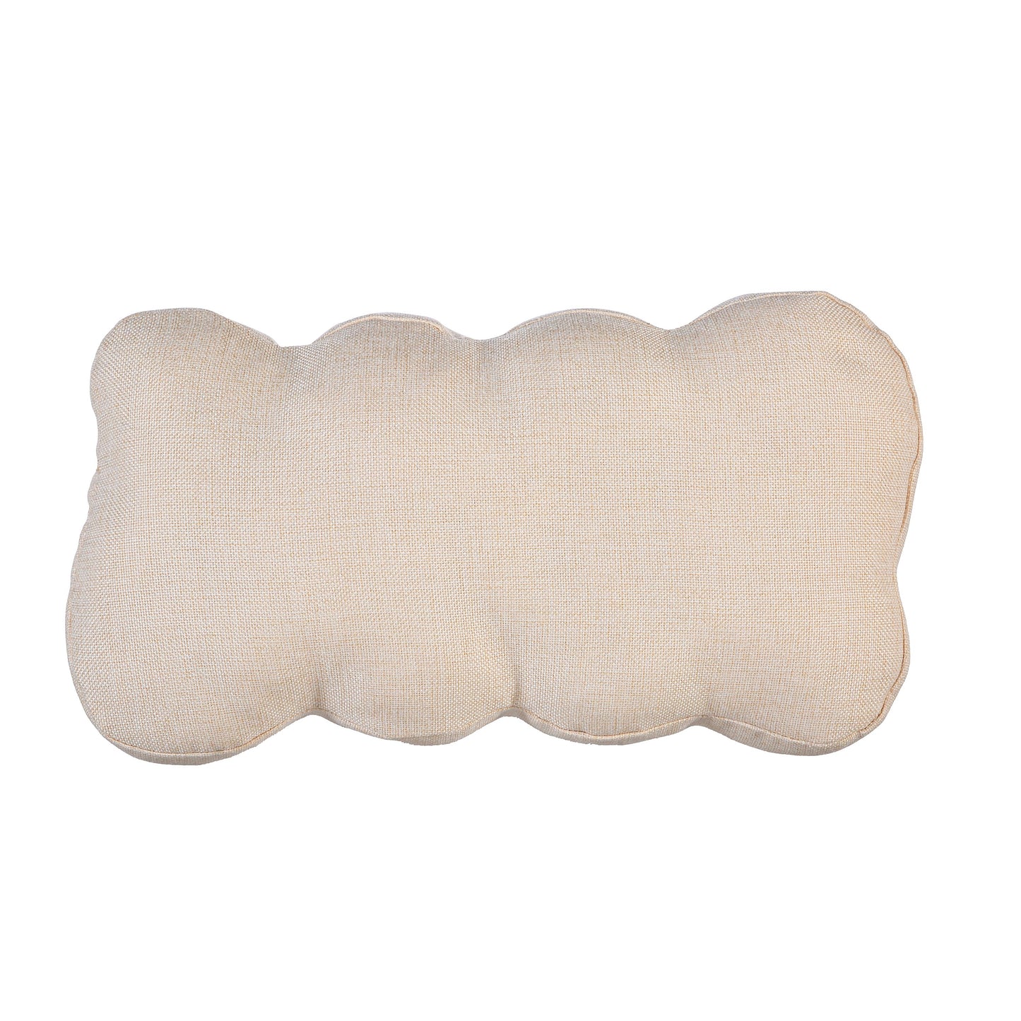 Evergreen Flip Flop Burlap Pillow