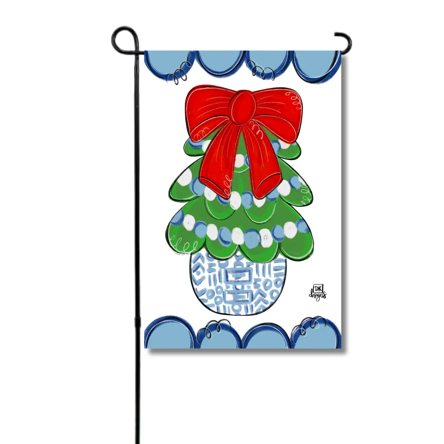 DK Designs Garden Glam Outdoor Garden Flag