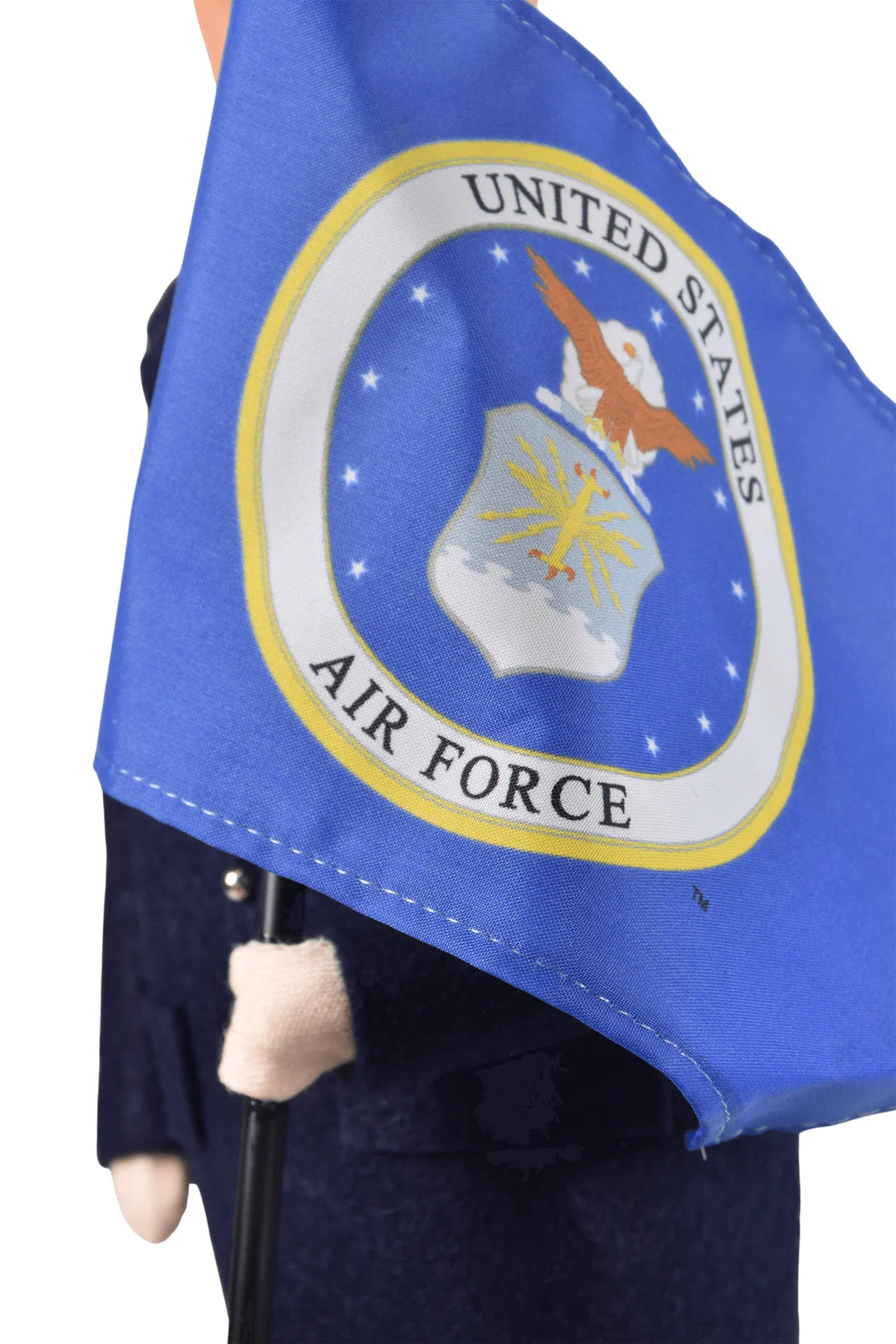 Byer's Choice Air Force Man With Flag