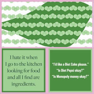 Drinks on Me Diet Coke Napkin