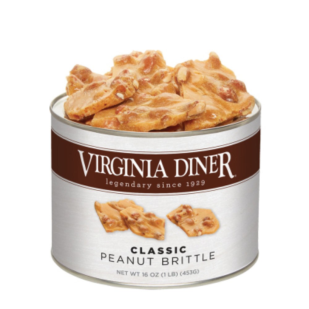 Virginia Diner 16oz Can Peanut Brittle