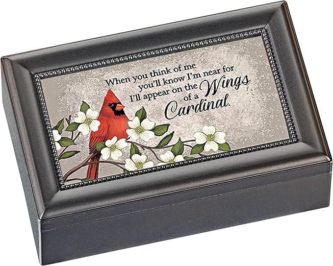 Roman Cardinal Memorial Music Box