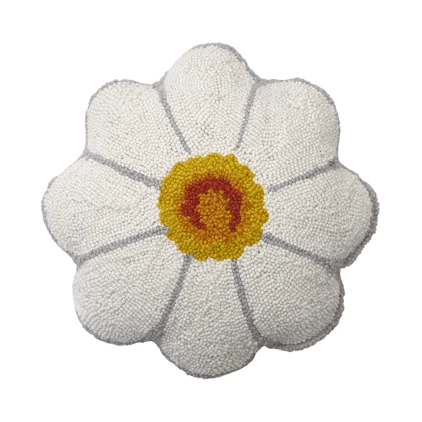Peking Hnadicraft Daisy Shaped Hook Pillow