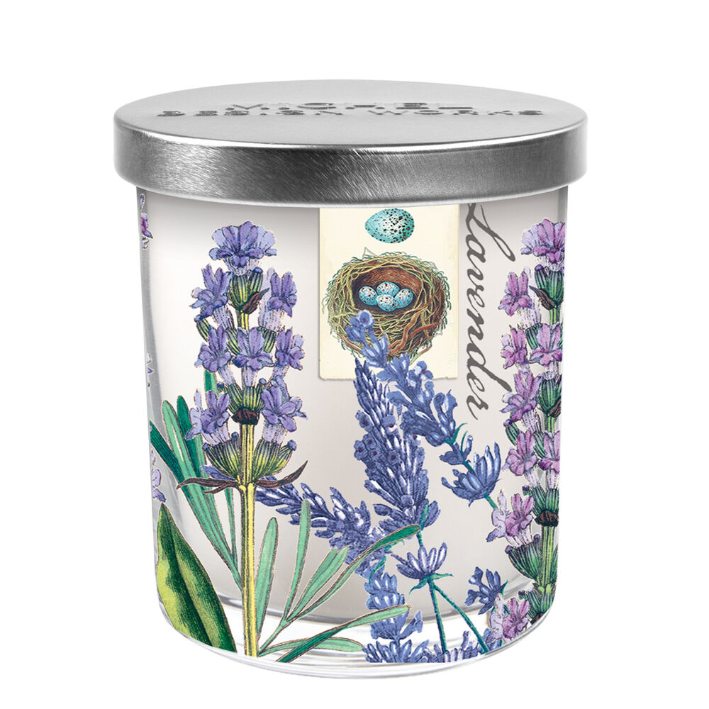 Michel Design Works Lavender Rosemary Jar Candle with Lid