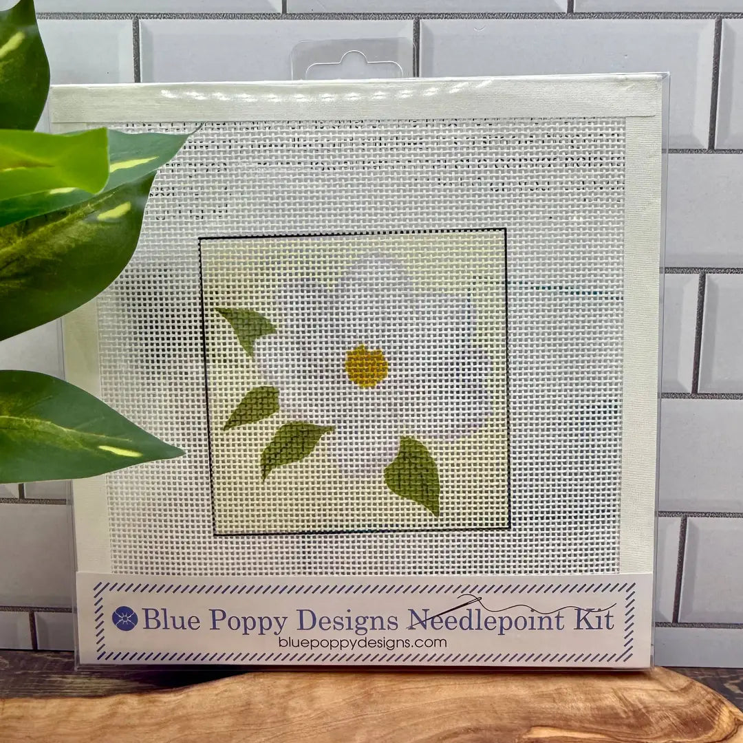 Blue Poppy Designs Needlepoint Kit Magnolia