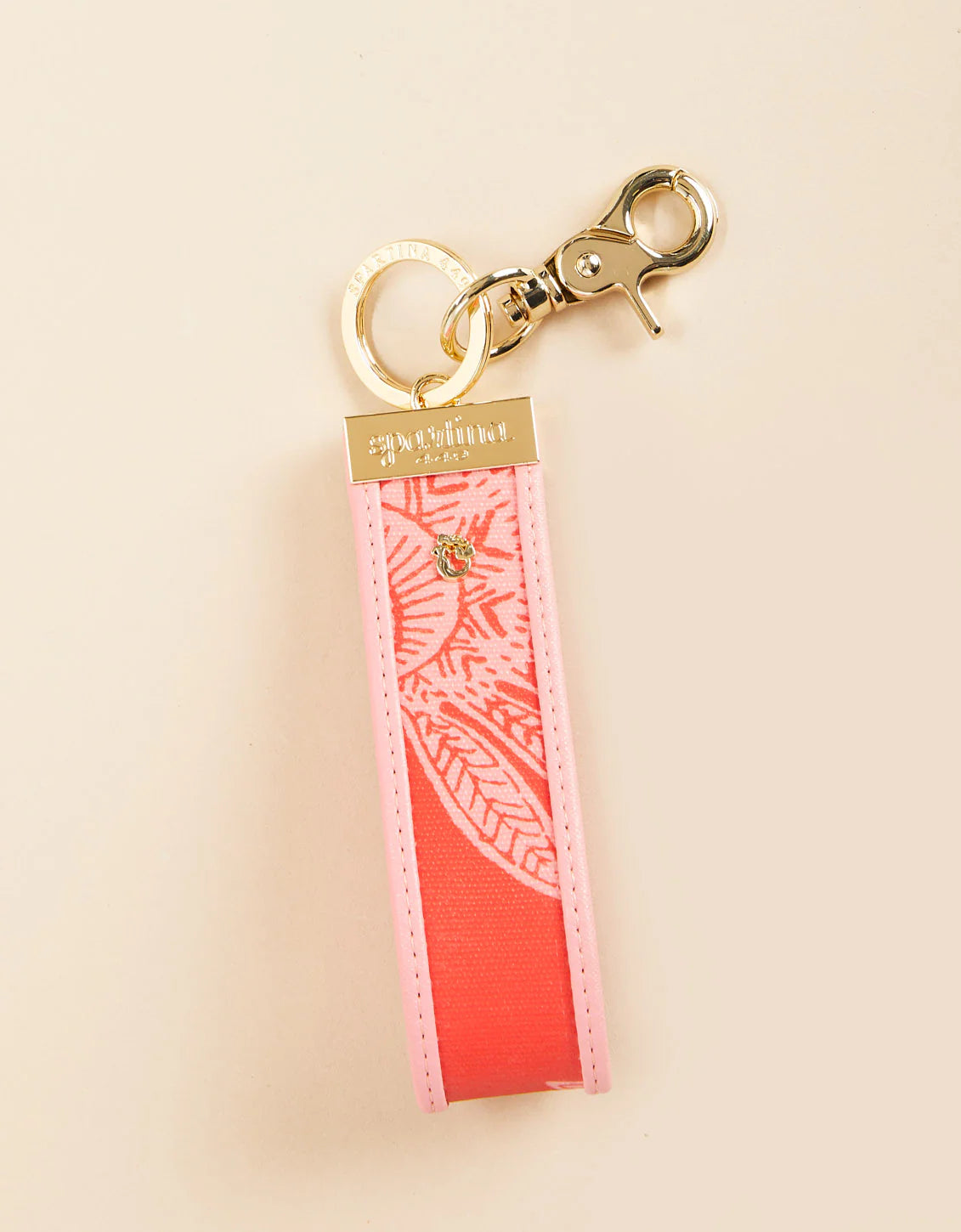 Spartina 449 Grab N Go Keychain Palmetto Frond