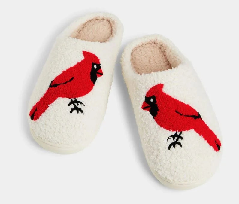 Coco + Carmen Cardinal Bedroom Slippers
