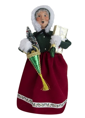 Byer's Choice Mrs. Claus with Ornaments