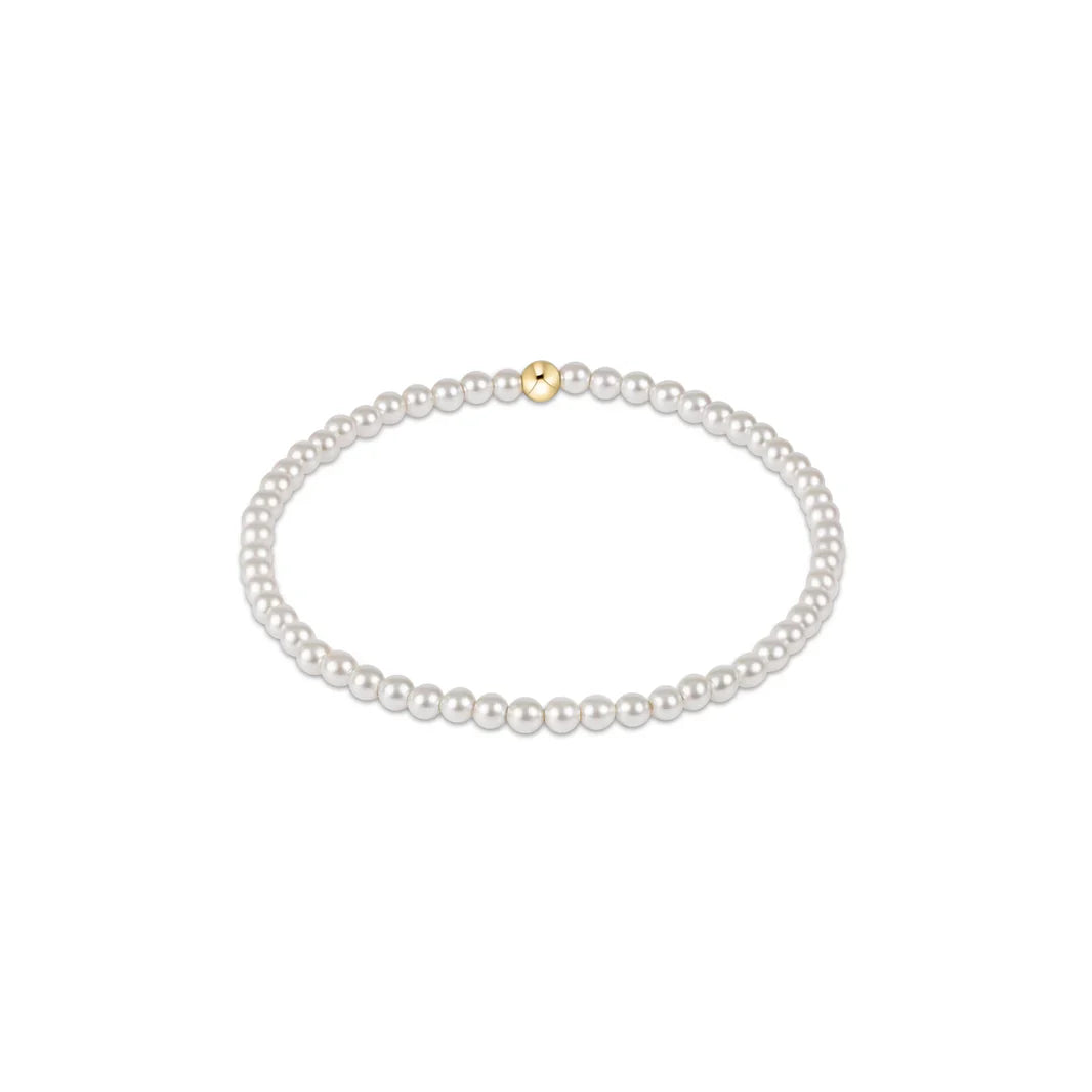 Enewton Classic Pearl 3mm Bead Bracelet