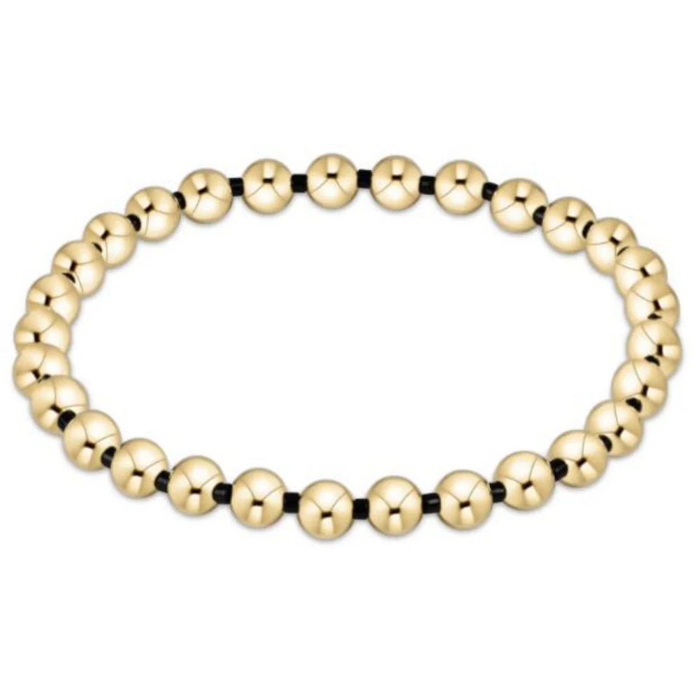 Enewton Gameday Hope Grateful 5MM Bead Bracelet - Onyx