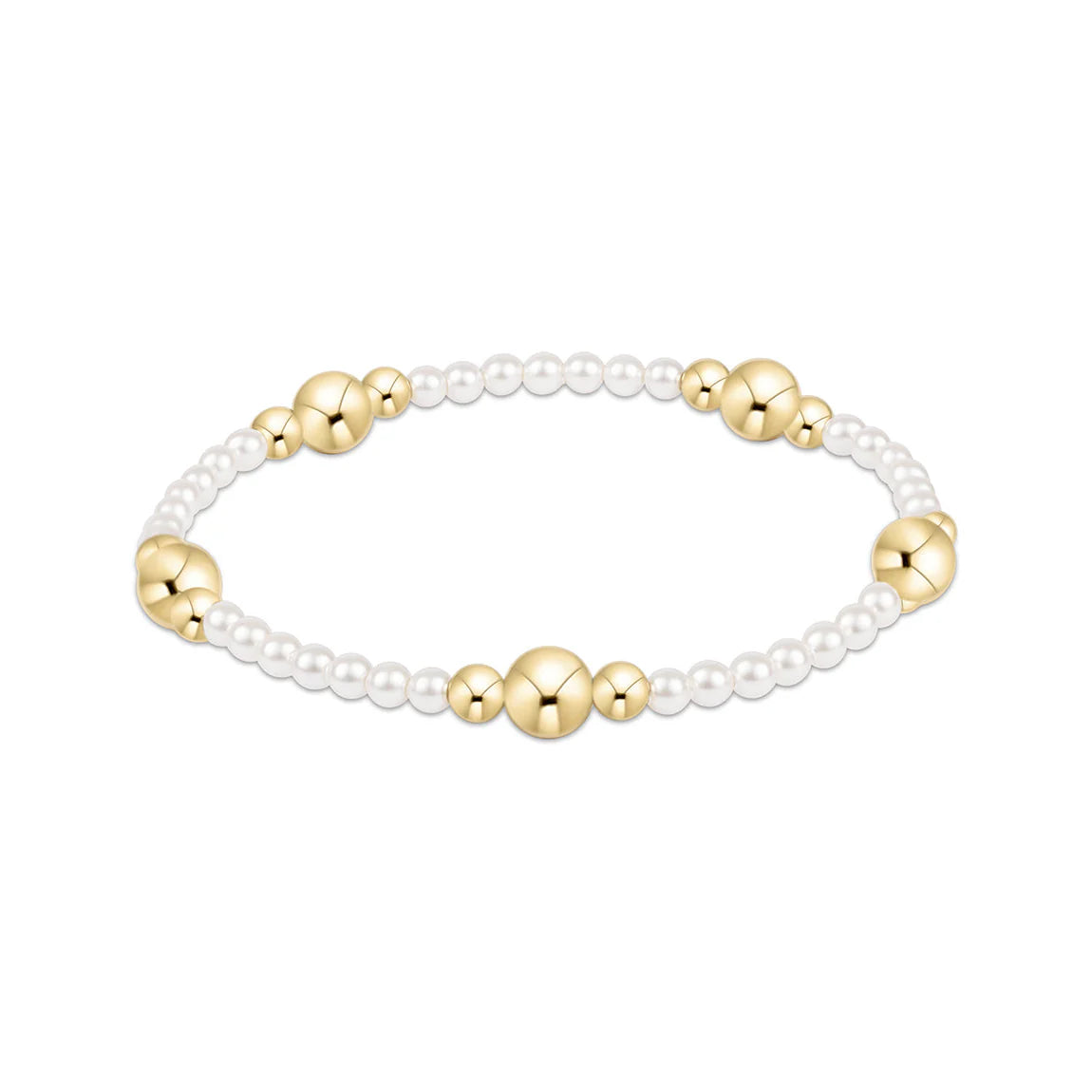 enewton Purpose Gold 6mm Pearl Bracelet