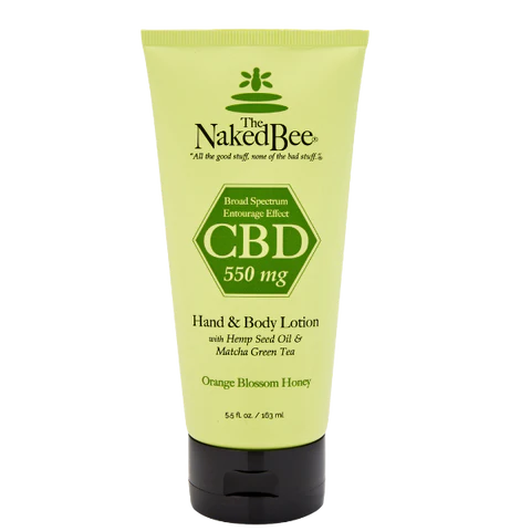 The Naked Bee CBD 550mg Hand and Body Lotion