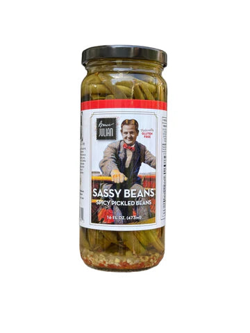 Bruce Julian Sassy Beans Spicy Pickled Beans