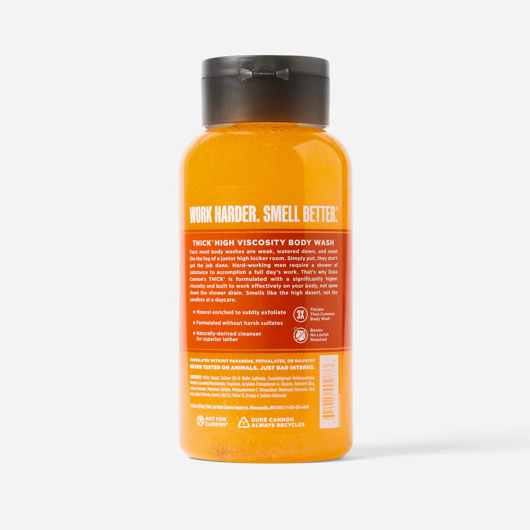 Duke Cannon Thick Body Wash Wayfinder