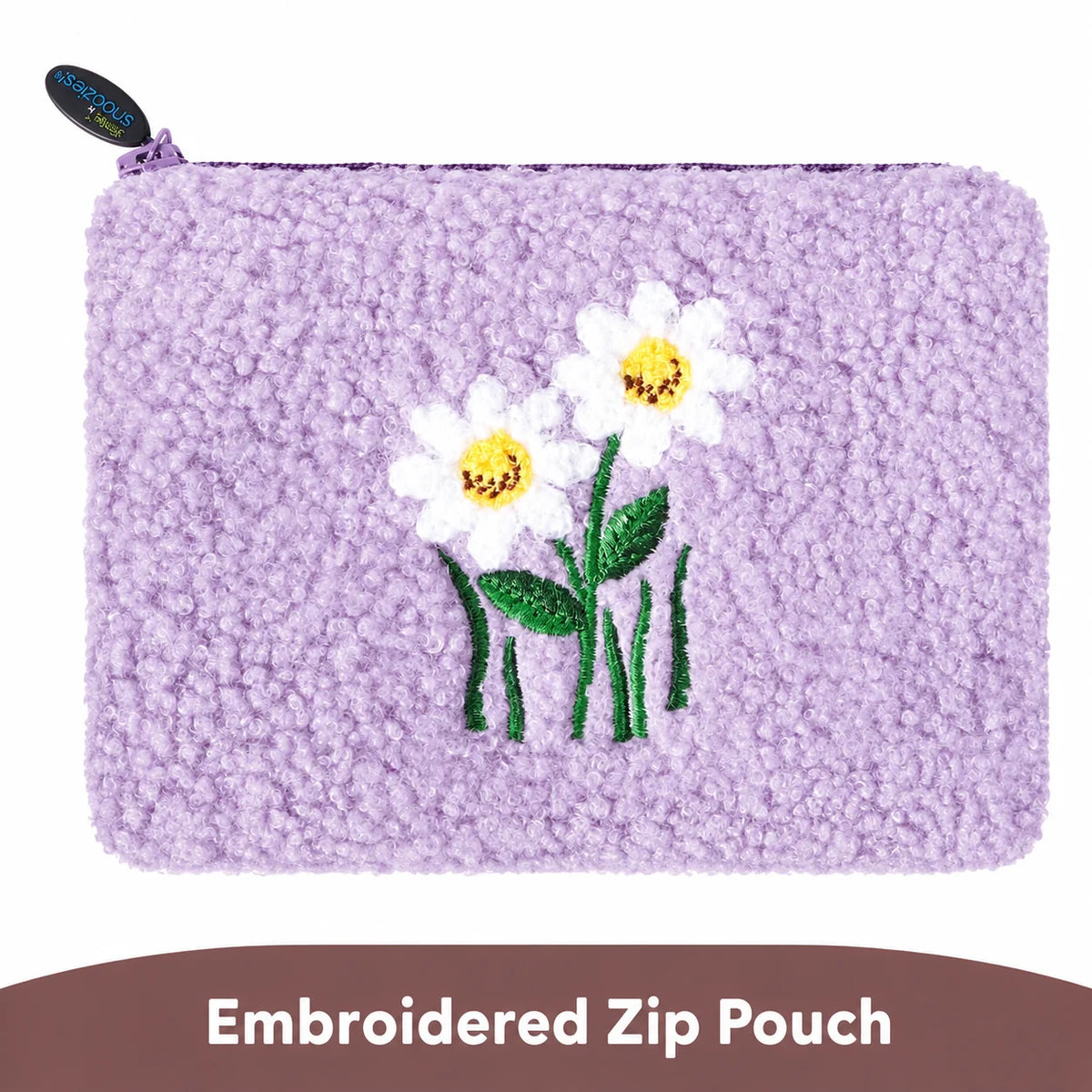 Snooizes Stashies Embroidered Pouch