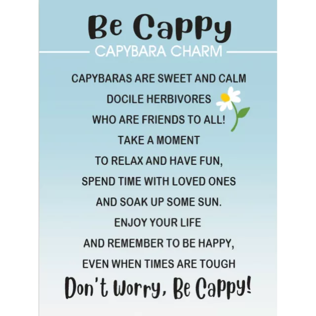 Ganz Be Cappy Capybara Charm