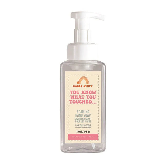 Walton Wood Farm You Know What You Touched Foaming Hand Soap
