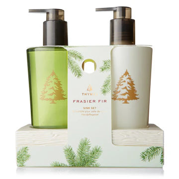 Thymes Frasier Fir Sink Set