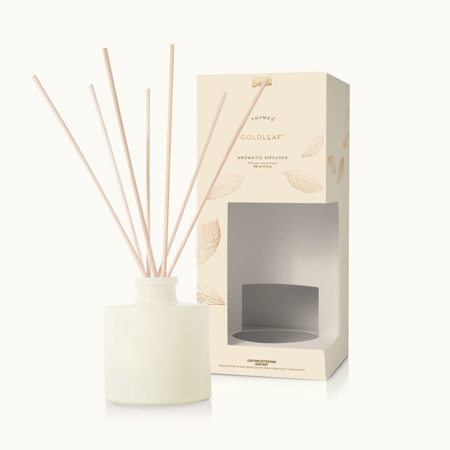 Thymes Gold Leaf Aromatic Diffuser (4 fl oz)