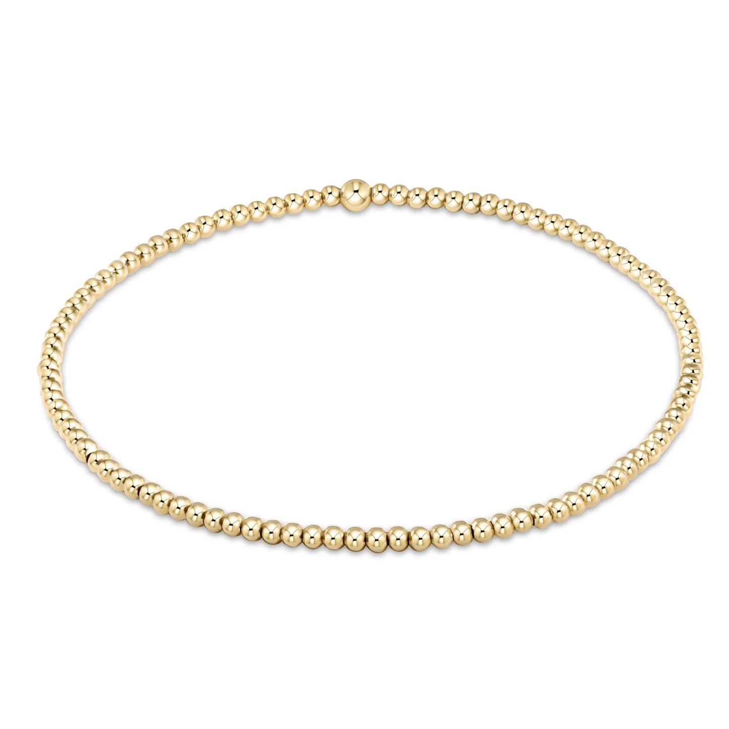 Enewton Extends - Classic Gold 2.5mm Bead Bracelet