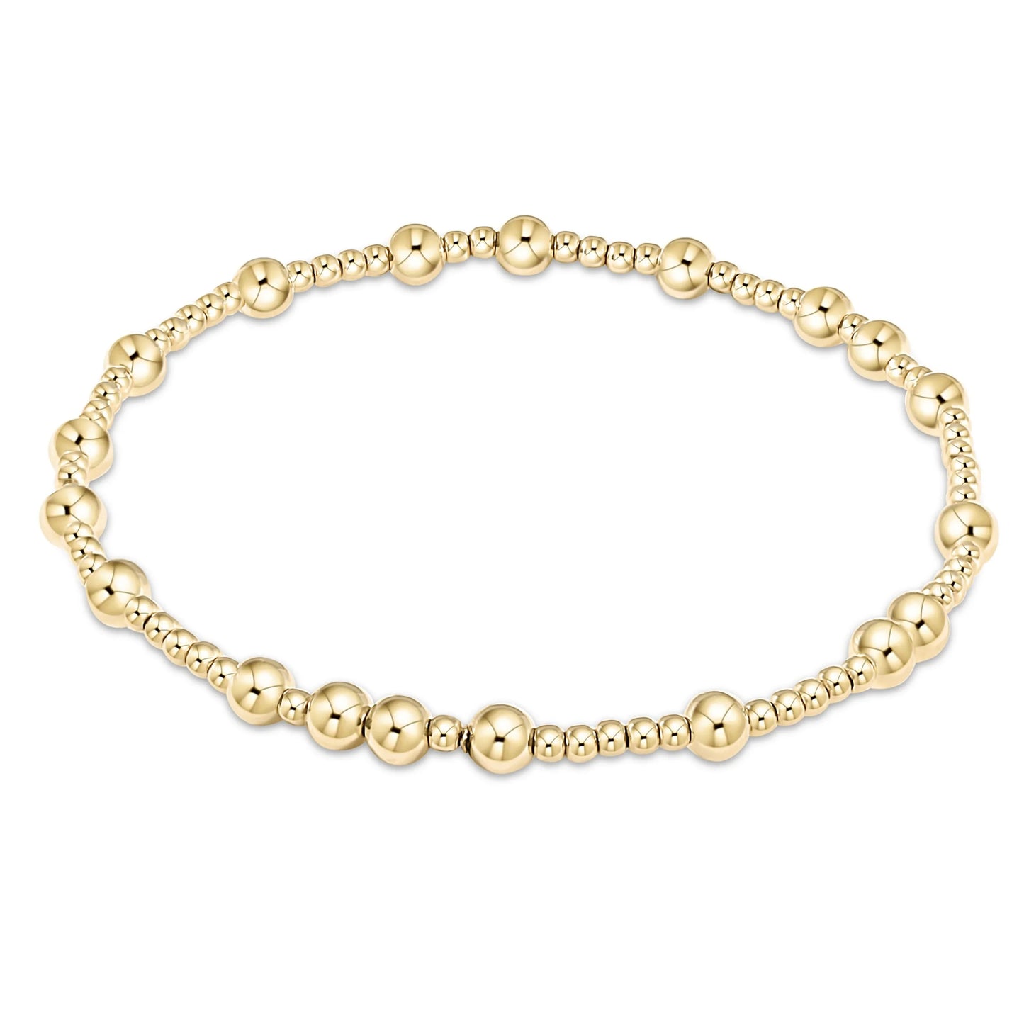 Enewton Hope Unwritten 6mm Bead Bracelet - Gold