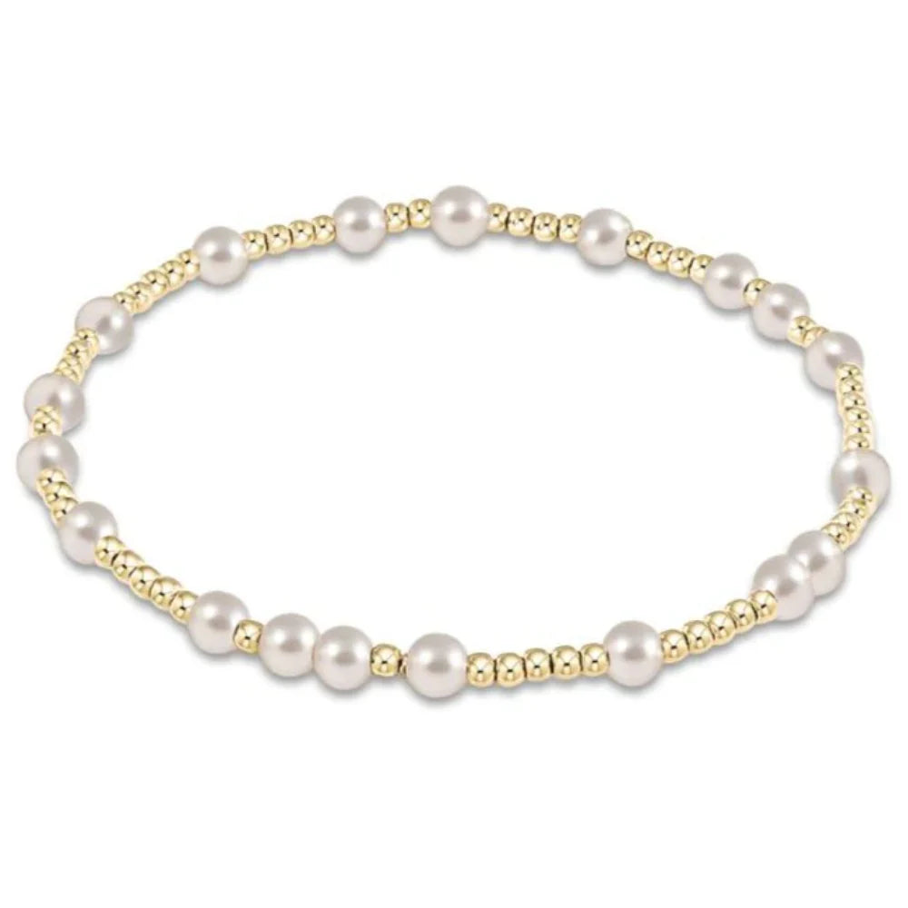Enewton Extends - Hope Unwritten 4mm Bead Bracelet - Pearl