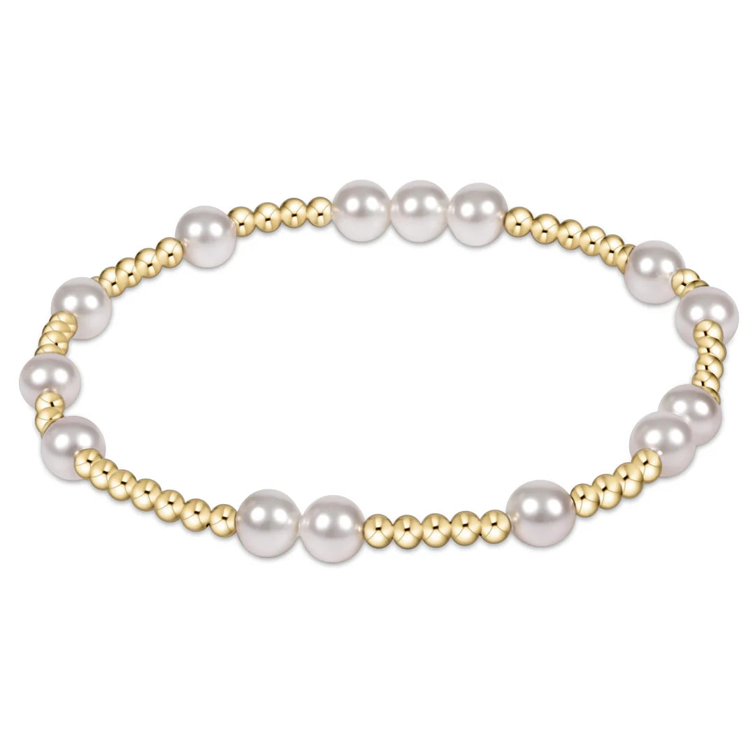 Enewton Extends - Hope Unwritten 6mm Bead Bracelet - Pearl