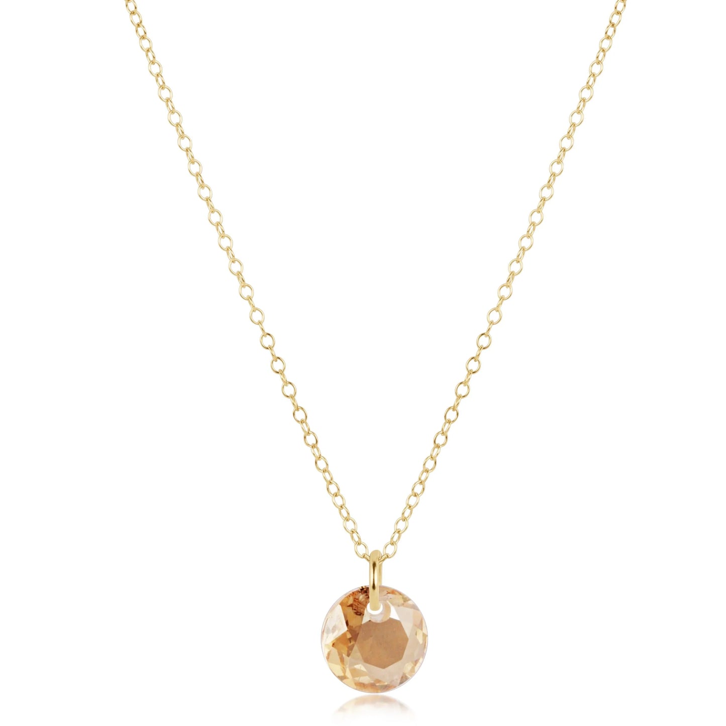 Enewton 16" Necklace Gold - Reflection Small Charm 11