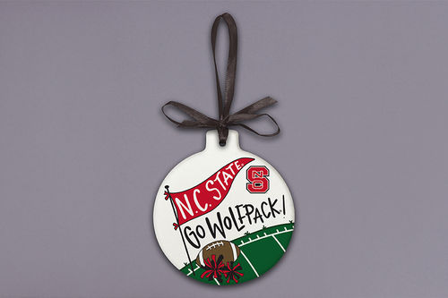 Magnolia Lane NC State Stone Ornament
