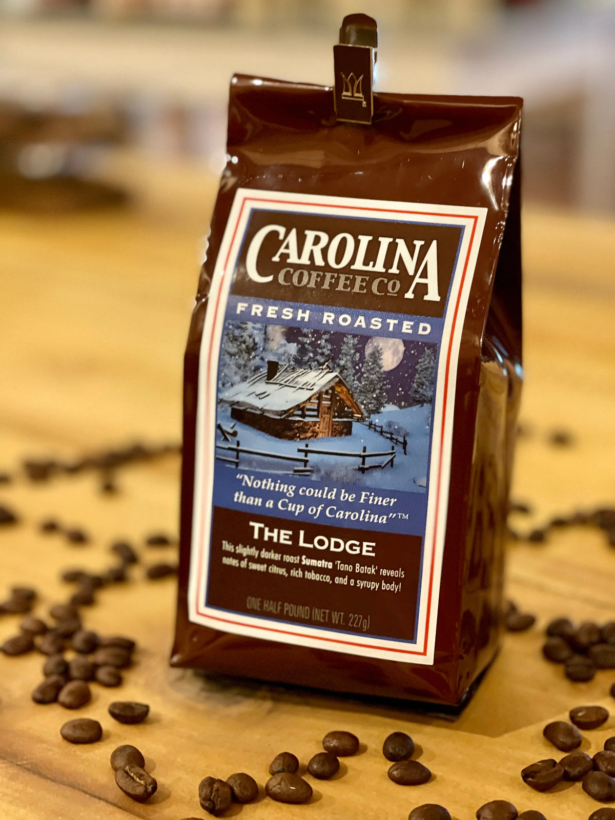 Carolina Coffee The Lodge Half Pound Bag Ground Coffee
