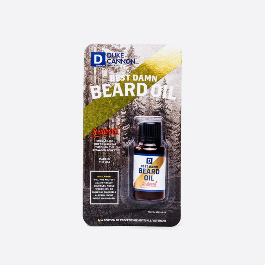 Duke Cannon Best Damn Beard Oil