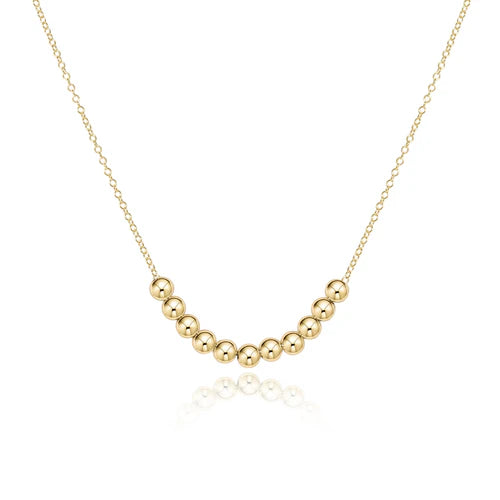 Enewton 16" Necklace Gold - Classic Beaded Bliss - 2.5mm Gold