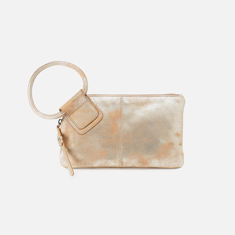 HOBO Sable Wristlet Saddle Stardust