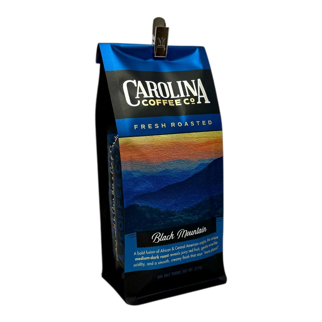 Carolina Coffee Black Mountain Half Pound Bag Ground Coffee