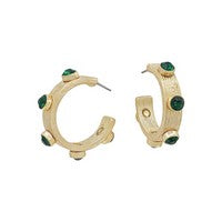 Meghan Browne Sergio Green Earrings