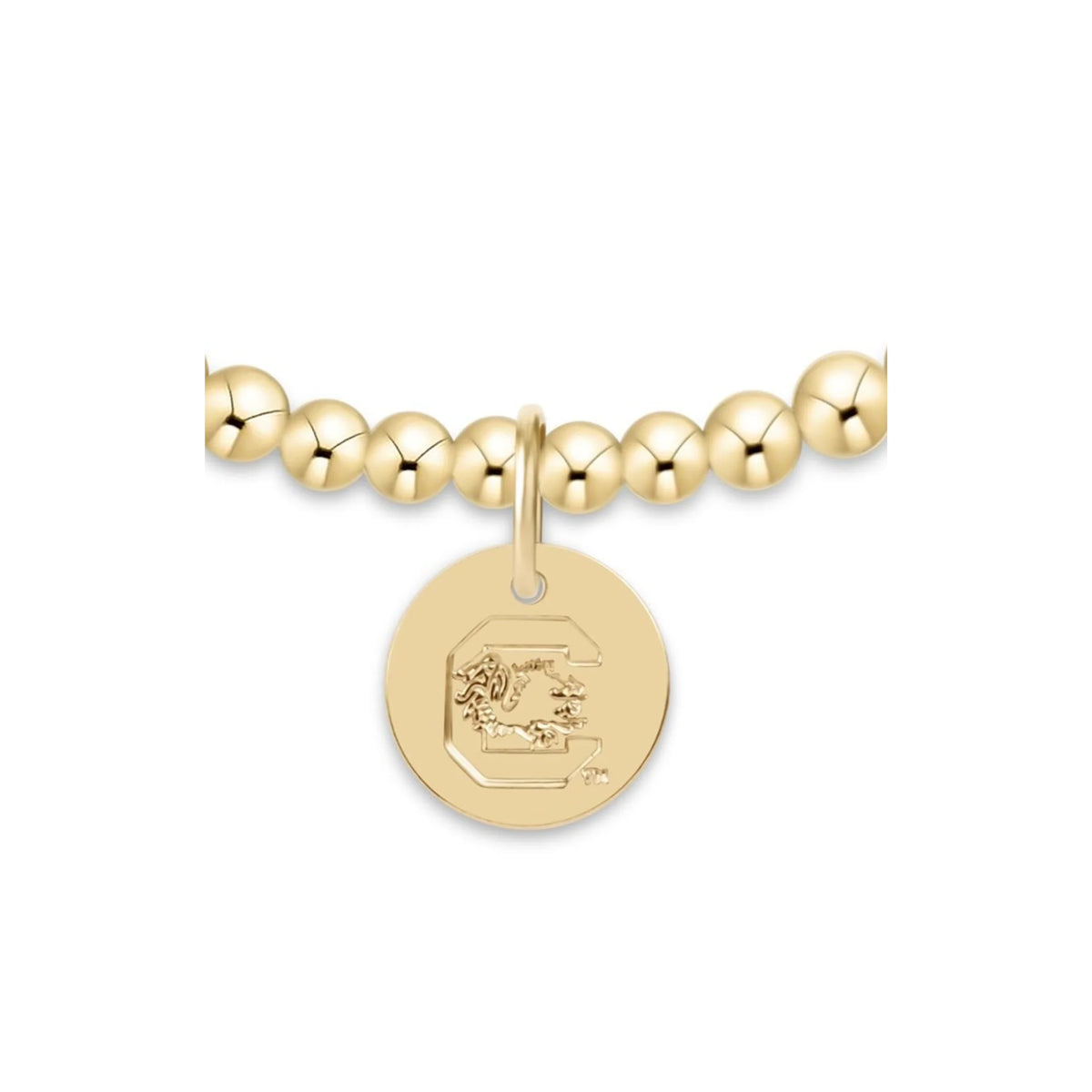 enewton eCOLLEGIATE Classic Gold 3mm Bracelet - University of South Carolina